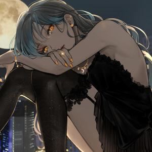 沫尾《月の見えない夜 (feat. KAITO)》歌词歌曲LRC下载